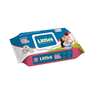 Little's Soft Cleansing Baby Wipes Lid Pack | Wet Wipes