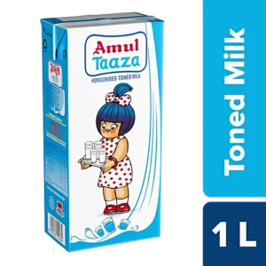 Amul Taaza Homogenised Toned Milk