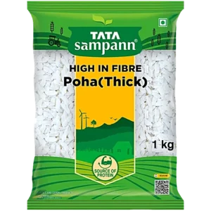 Tata Sampann Thick Poha, 1 kg Pouch