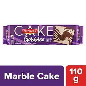 Britannia Vanilla Choco Marble Slice Cake