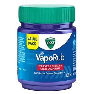 Vicks VapoRub Chest Rub & Balm (Relieve Cold, Cough & Blocked Nose)
